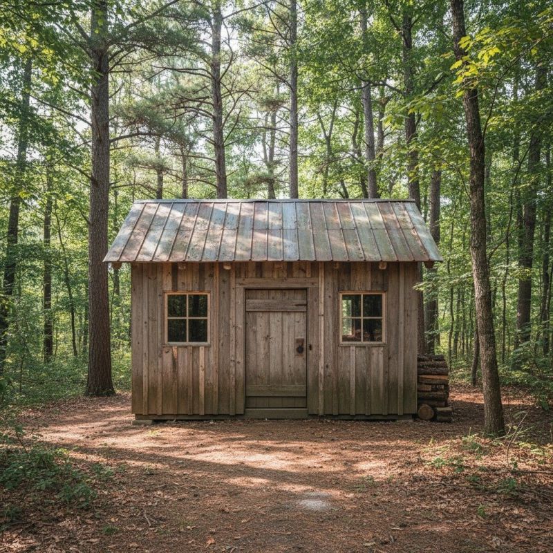 Wood Cabin Construction