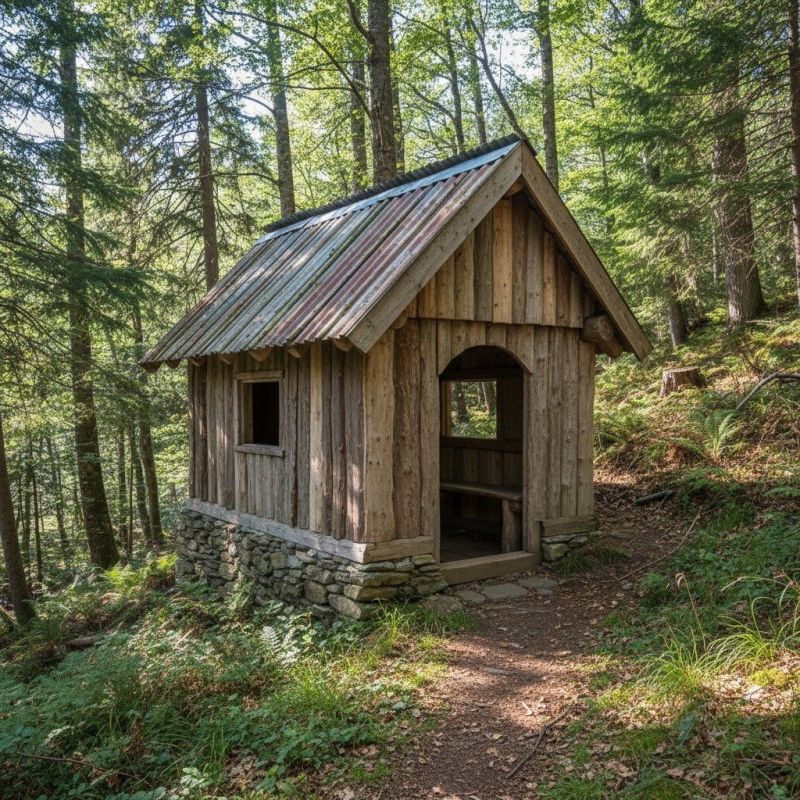 Wood Cabin Construction